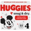 Huggies Snug and Dry size 4 from Kroger