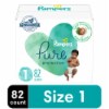 Pampers Pure diapers, size 1, 82 count from Kroger