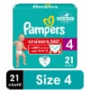 Pampers Cruisers 360 Fit diapers, size 4, 21 count from Kroger