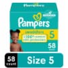 Pampers Swaddlers diapers, size 5, 58 count from Kroger