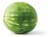 Seedless Whole Watermelon Perspective: back