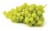 Organic Green White Seedless Grapes Perspective: back