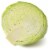 Organic Green Cabbage Perspective: back