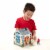 Melissa & Doug® Wooden Doorbell House Perspective: back
