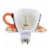 Halloween Haunted House Teacup Nightlight Ceramic Ghost Spooky C46009020 Perspective: back