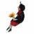 Joe Spencer Lucinda Ladybug Figurine Fabric Plush Gathered Traditions Xfgs76864 Perspective: back
