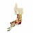 Joe Spencer Quinnie Bunny Figurine Plush Rabbit Plush Easter Xfgs76867 Perspective: back
