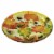 Tabletop Acorn Leaves Platter Glass Autumn 46004144 Perspective: back