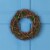 Northlight 13 Green and Brown Moss and Twig Artificial Spring Wreath - Unlit Perspective: back