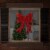 Northlight 24 Sparkling Red Lighted Bow Christmas Outdoor Decoration Perspective: back