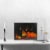 Northlight Orange LED Lighted Flickering Wine, Bread, and Candles Canvas Wall Art 15.75 x Perspective: back