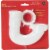 Do it Best 1-1/2 In. or 1-1/4 In White Plastic J-Bend, Carded 403236 Perspective: back