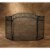 Home Impressions 3-Panel Fireplace Screen FS01 Perspective: back