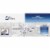 Home Impressions Studio 42 In. White Ceiling Fan with Light Kit CF42STU5WH-B Perspective: back