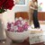 Lindt LINDOR Valentine's Strawberries & Cream Truffles Candy Perspective: back