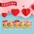 Lindt TEDDY Valentine's Day Milk Chocolate Candy Pack Perspective: back