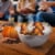 Lindt LINDOR Fall Pumpkin Spice Milk Chocolate Candy Truffles Bag Perspective: back