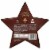 Ferrero Rocher Holiday Collection Fine Assorted Chocolate Confections Star Gift Box Perspective: back