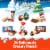 Kinder Holiday 2024 Advent Calendar Individually Wrapped Pieces Chocolatey Candy Perspective: back