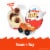 Kinder Joy Eggs, Treat Plus Toy, Individually Wrapped for Easter Basket Treats, 4.2 oz Perspective: back