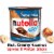 Nutella & GO! Hazelnut and Cocoa Spread with Pretzel Sticks Snack Pack Perspective: back