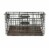 Spectrum Vintage Wall Mount Office File and Letter Holder - Gray/Wood Perspective: back