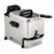 T-fal EZ Clean Stainless Steel Deep Fryer - Silver/Black Perspective: back