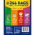 Kroger® Food Storage Bags Variety Pack Perspective: back