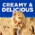 Kroger® Deluxe Low Fat Caramel Praline Frozen Yogurt Tub Perspective: back
