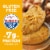 Kroger® Roasted Peanuts & Honey Crunchy Peanut Butter Jar Perspective: back
