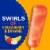 Kroger® Strawberry Banana Swirl Mighty Ice Pops Perspective: back