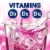 Kroger® Vitamin Berry Pomegranate Water Enhancer Bottle Perspective: back