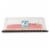 Bakery Fresh Goodness Rose and Daisy Raspberry Filling Sheet Cake Perspective: back
