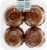 Bakery Fresh Honey Raisin Bran Muffins Perspective: back