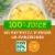 Kroger® Pineapple Tidbits Cups in 100% Pineapple Juice Perspective: back