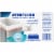 Kroger® Clean Linen Scent Tall Kitchen 13 Gallon Elastic Drawstring Trash Bags Perspective: back