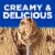Kroger® Deluxe Triple Brownie Ice Cream Tub Perspective: back