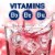 Kroger® Vitamin Fruit Punch Water Enhancer Bottle Perspective: back