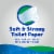 Kroger® Soft & Strong Toilet Paper Mega Roll Perspective: back