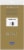 Kroger® Gold Foil Table Cover Perspective: back