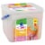 Kroger® Deluxe Low Fat Rainbow Sherbet Party Pail BIG DEAL! Perspective: back