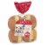 Kroger® Market & Mill® Artisan White Hamburger Buns Perspective: back