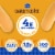 Kroger® CARBmaster® White Hot Dog Buns Perspective: back