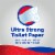 Kroger® Ultra Strong Super Mega Roll Toilet Paper Perspective: back