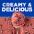 Kroger® Deluxe Black Raspberry Cookies & Cream Ice Cream Tub Perspective: back