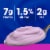 Kroger Blueberry Low Fat Yogurt Cup Perspective: back