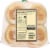 Western Hearth® Artisan Style White Hamburger Buns Perspective: back