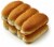 Bakery Fresh Hot Dog Buns Perspective: back