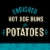 Private Selection® Potato Hot Dog Buns Country Style Perspective: back