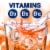 Kroger® Vitamin Orange Tangerine Water Enhancer Bottle Perspective: back